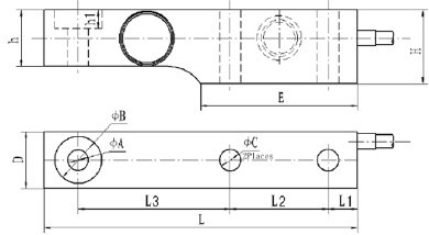 BM8G-C4-500kg-5B-SC稱(chēng)重傳感器