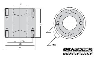 日本NTS  LRM-2KN稱重傳感器產(chǎn)品尺寸